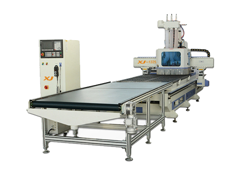 自動(dòng)上下料三工序開(kāi)料機(jī)板式家具開(kāi)料機(jī)衣柜門(mén)櫥柜門(mén)雕刻機(jī)